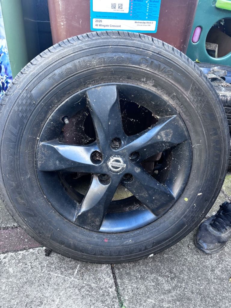 Rim and tyres 