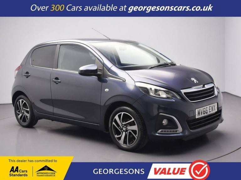 2016 Peugeot 108 1.2 PureTech Allure 5dr HATCHBACK PETROL Manual