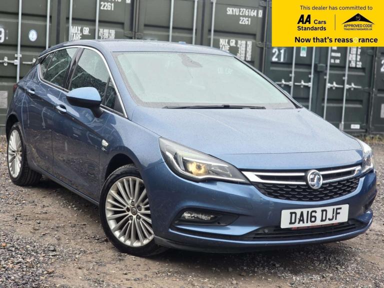 2016 Vauxhall Astra 1.4i Turbo Elite Nav Hatchback 5dr Petrol Auto Euro 6 (s/s) (150 ps) Hatchbac...