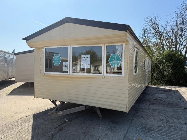 3 Bed Willerby Static Caravan - DG, CH, New Carpet - Offsite, Self Build, Farms