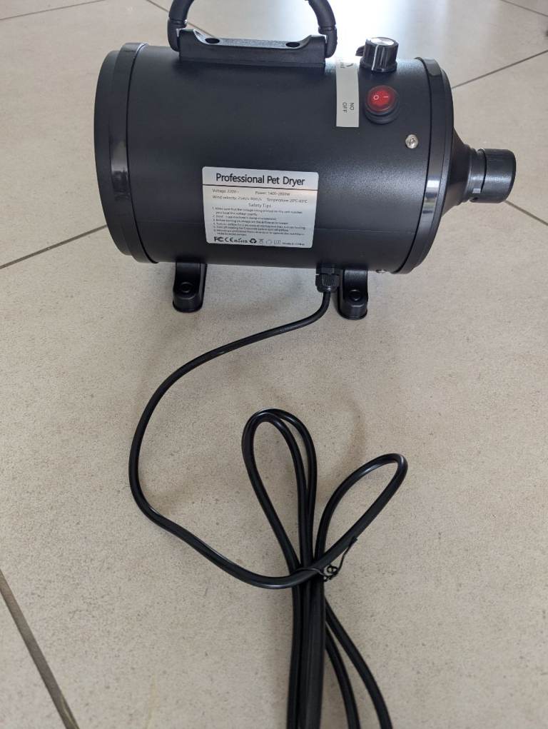 High-Velocity Motorcycle Dryer Blaster / Pet Dryer