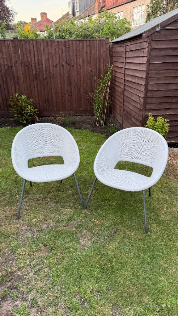 Two garden chairs
