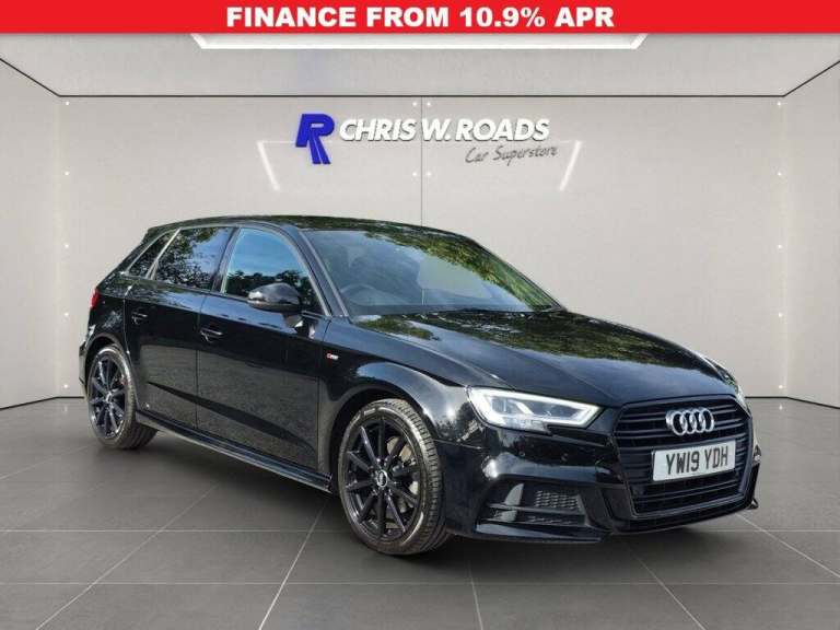2019 19 AUDI A3 1.0 TFSI 30 BLACK EDITION SPORTBACK 5DR