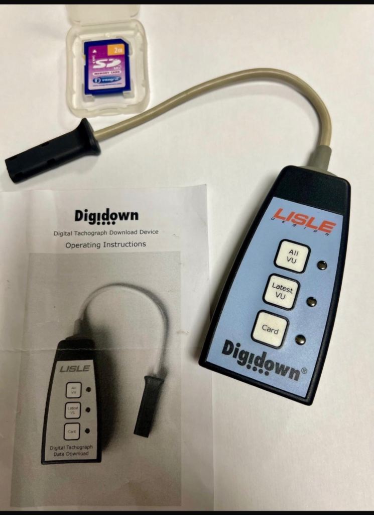 Digidown Plus Digital Tachograph Driver Card & Vehicle Unit Download Lisle