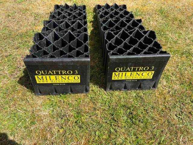 Motorhome Milenco Quattro 3 Levelling Ramps with Bag