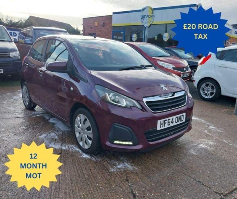 2014 Peugeot 108 1.0 Active 5dr HATCHBACK Petrol Manual