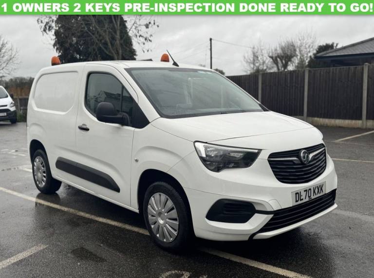 2020 Vauxhall Combo 1.6 Turbo D 2300 Sportive Panel Van 4dr Diesel Manual L1 H1 Euro 6 (s/s) (1 P...