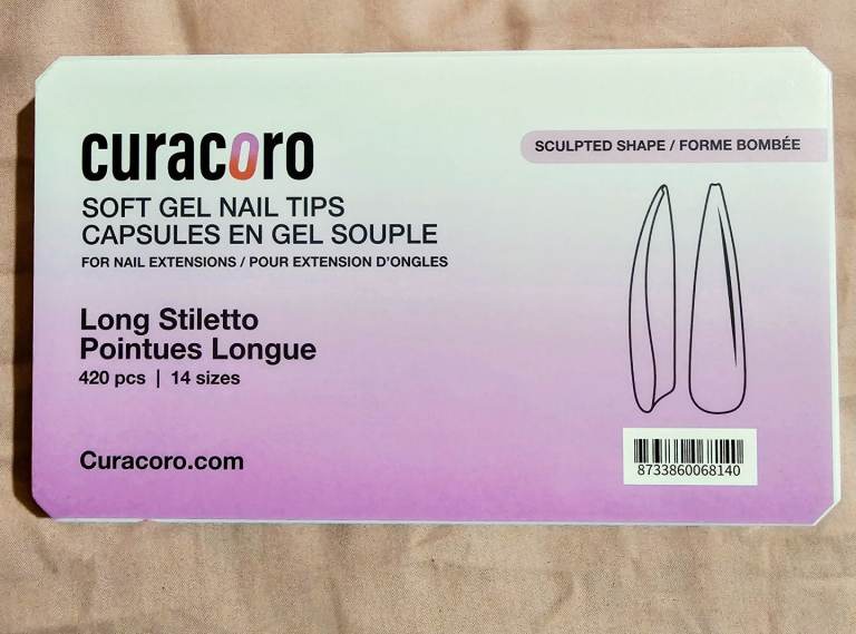 Curacoro Sculpted Nail Soft Gel Tips