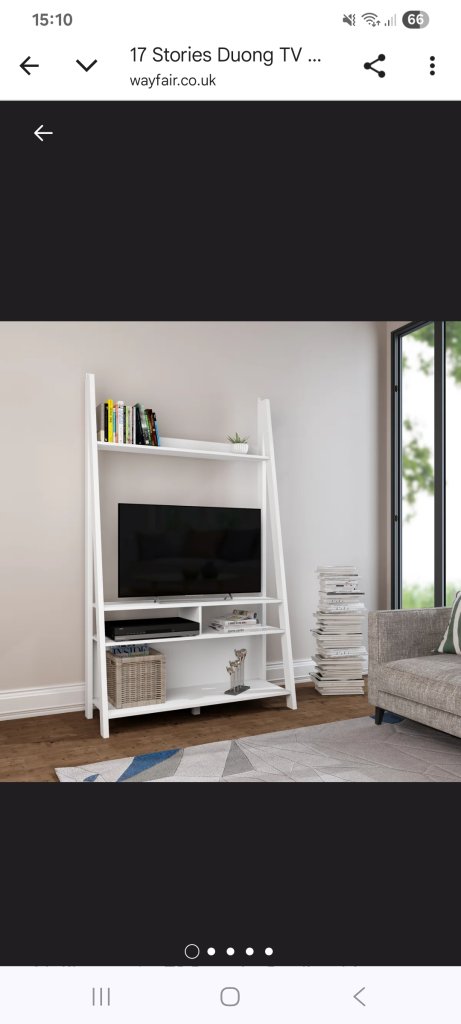 Wayfair white TV stand