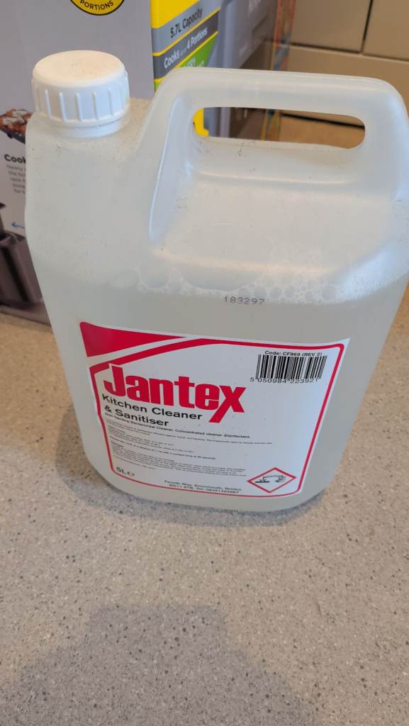Jantex Kitchen Cleaner & Sanitiser – New, Unopened