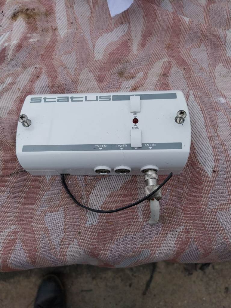 Caravan tv booster box 