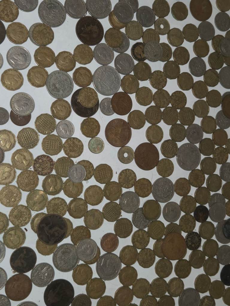 Joblot of old coins