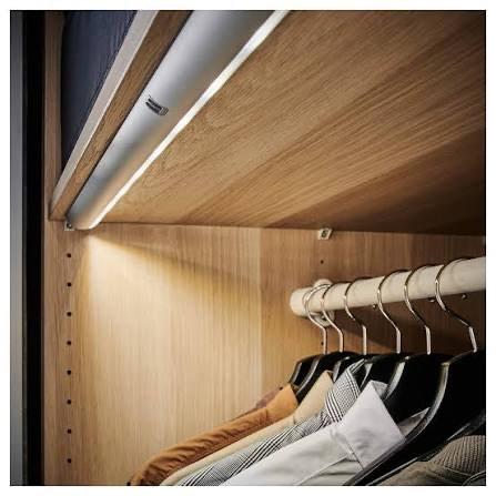 Wardrobe light fitting - 2 IKEA NORRFLY wardrobe LED light strips