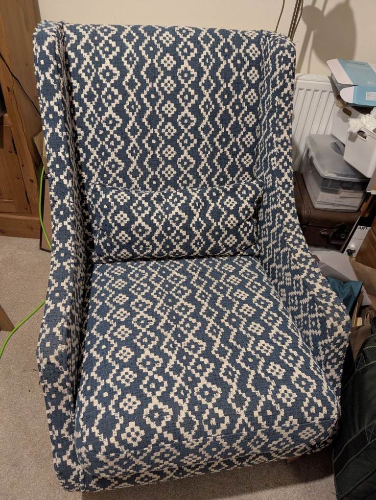 High backed chair