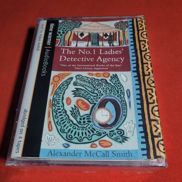 New Sealed. Alexander McCall Smith - The No. 1 Ladies' Detective Agency - 4x Cassette Tape a8