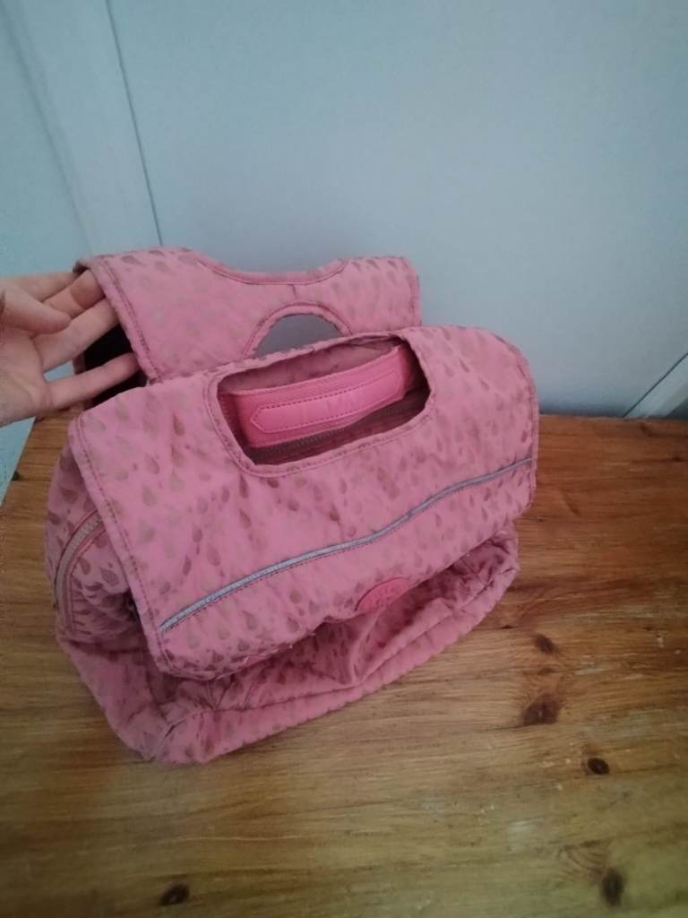cute pibk school bag