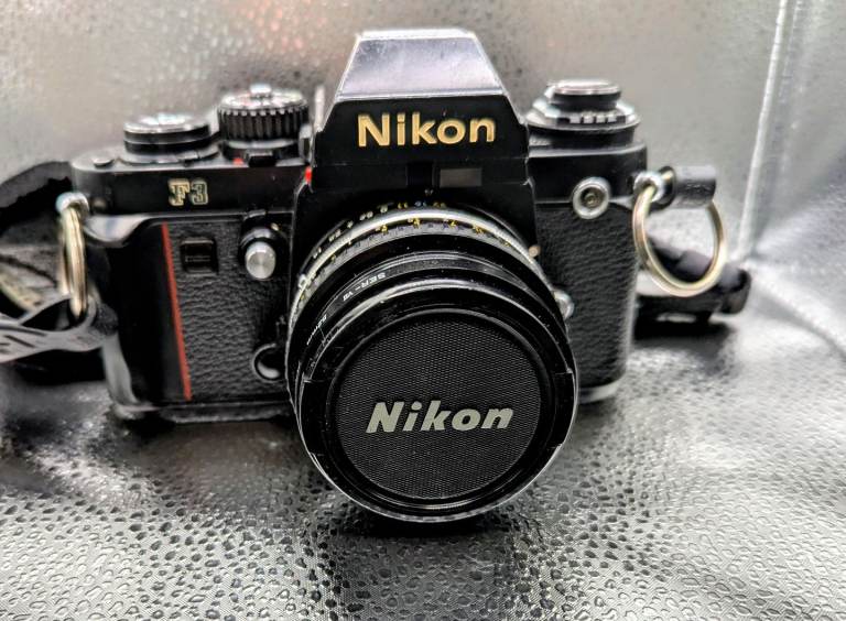 Nikon F3 Film Camera with Lens – Good Condition