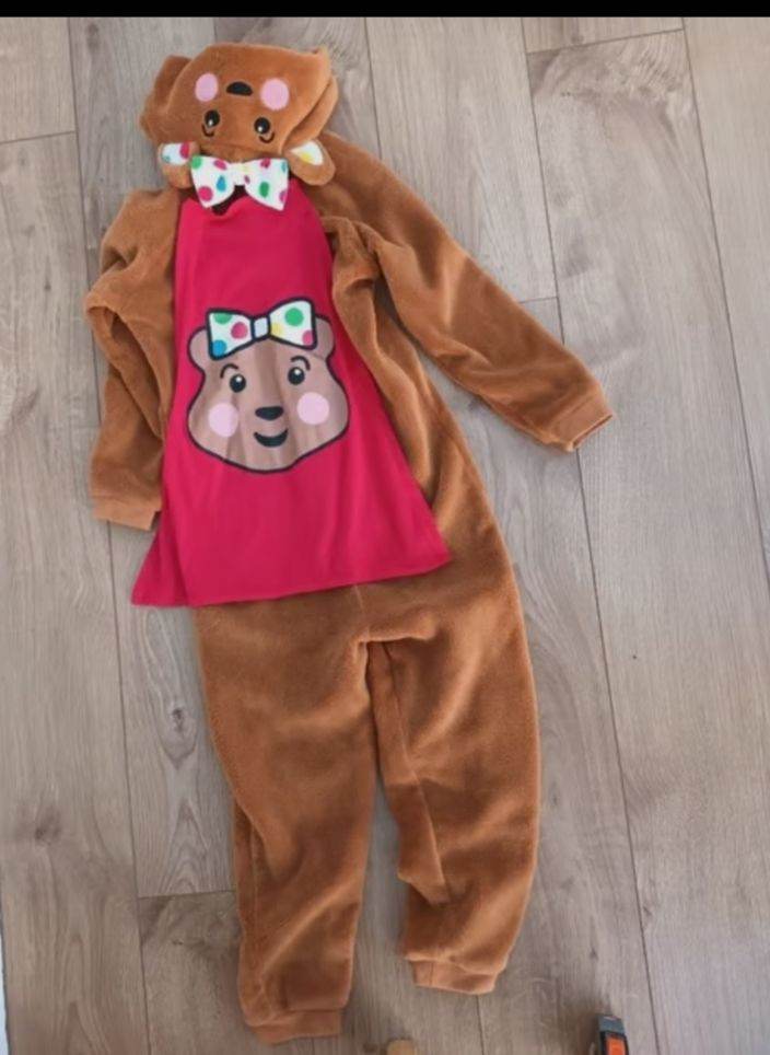 Pudsey children fleece onesie 