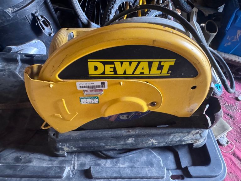 Dewalt 110v chop saw 