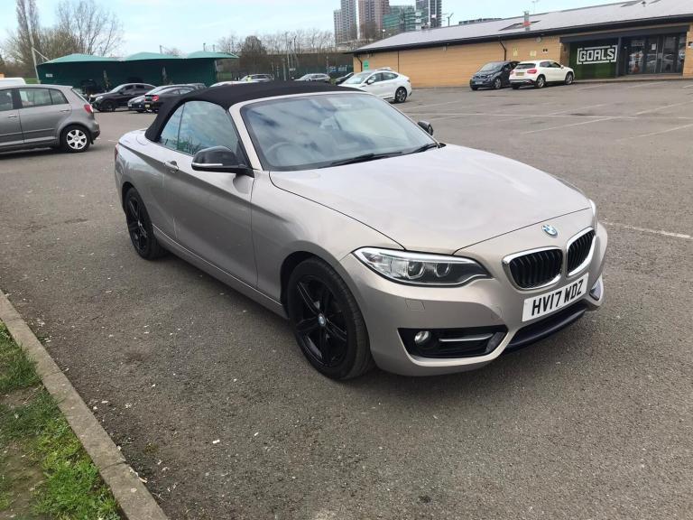 2017 BMW 2 Series 1.5 218i Sport Auto Euro 6 (s/s) 2dr CONVERTIBLE Petrol Automatic