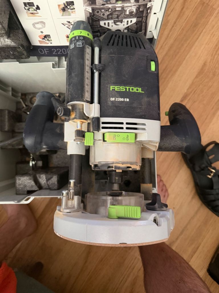 Festool OF 2200 EB Router – Good Condition with Case