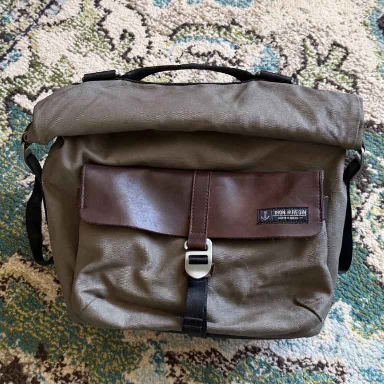 Iron & Resin Moto Pannier Bag