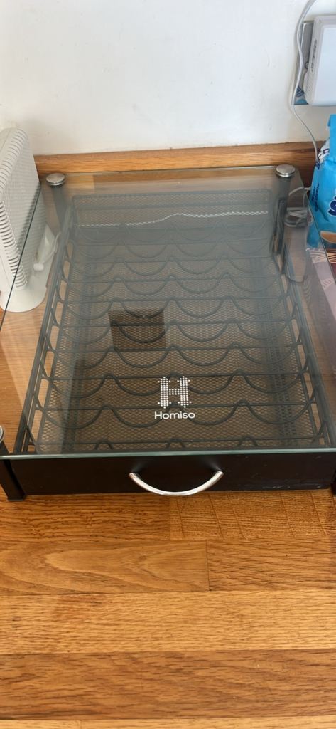 Nespresso capsule drawer