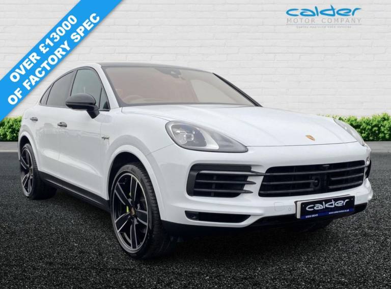 2023 23 PORSCHE CAYENNE 3.0 V6 E-HYBRID 17.9KWH PLATINUM EDITION COUPE 5DR PETRO