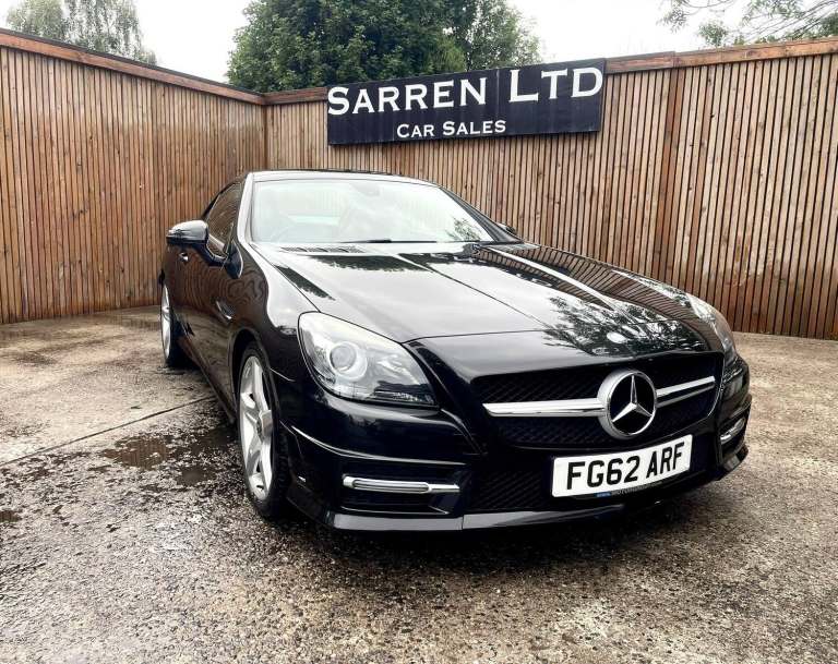 2013 Mercedes-Benz SLK SLK 200 BlueEFFICIENCY AMG Sport 2dr Tip Auto CONVERTIBLE PETROL Automatic