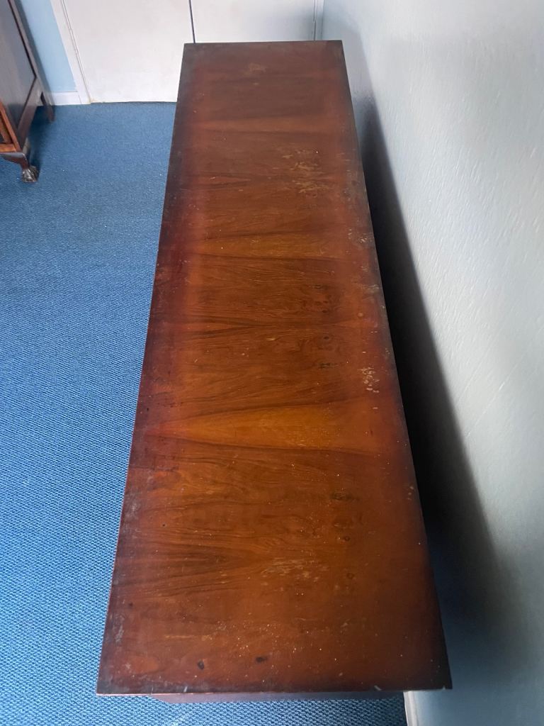 Mid-Century Modern Sideboard / Vintage Teak Credenza Buffet Cabinet (1950s–60s Style)