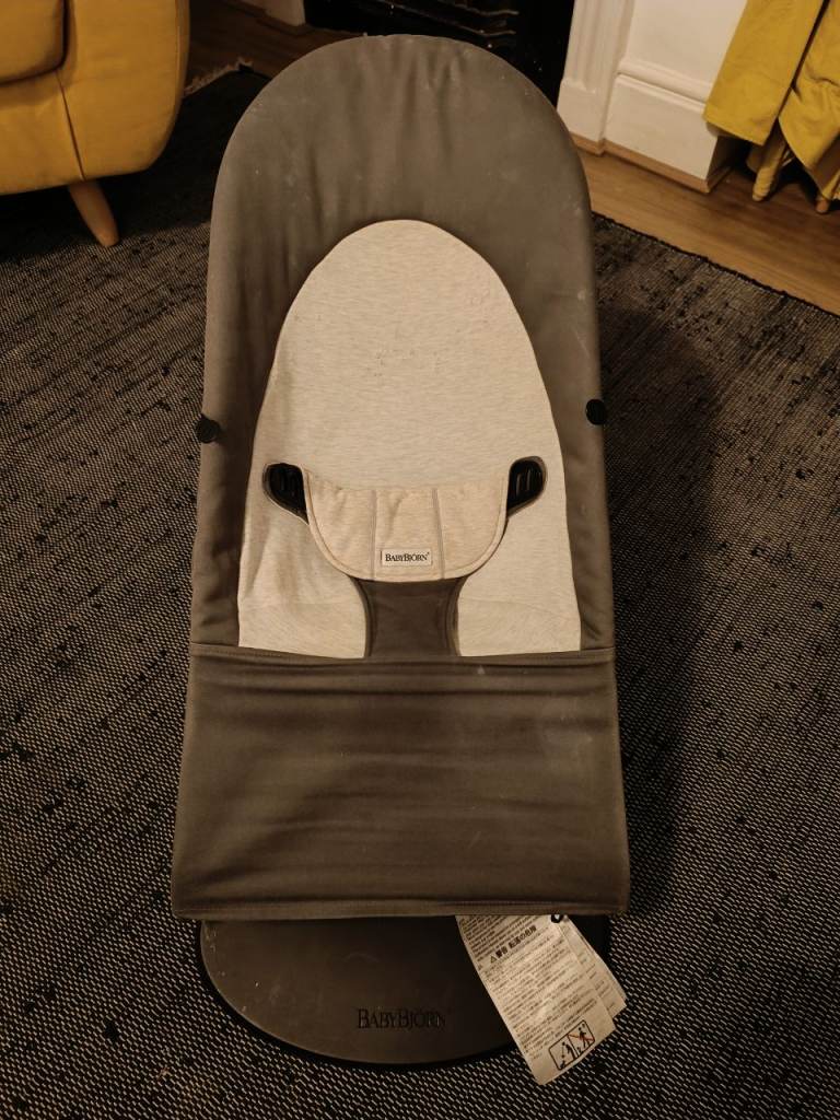 BabyBjorn Bouncer Bliss - Grey/Pink
