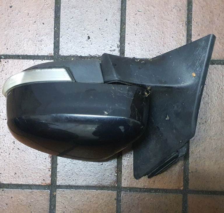 Ford Focus Mk3 Left Side Wing Mirror Black 2013