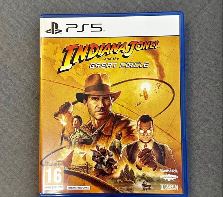 Ps5 game Indiana jones and the great circle 