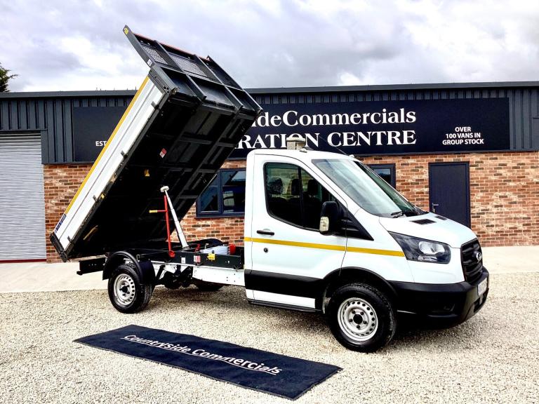 2022 Ford Transit 2.0TDCI 130BHP / ONE WAY TIPPER / CHASSIS CAB / ONE OWNER / TIPPER TRUCK CHASSI...