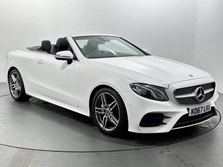 2018 Mercedes-Benz E Class 2.0 E220d AMG Line (Premium) Cabriolet G-Tronic+ Euro 6 (s/s) 2dr CONV...