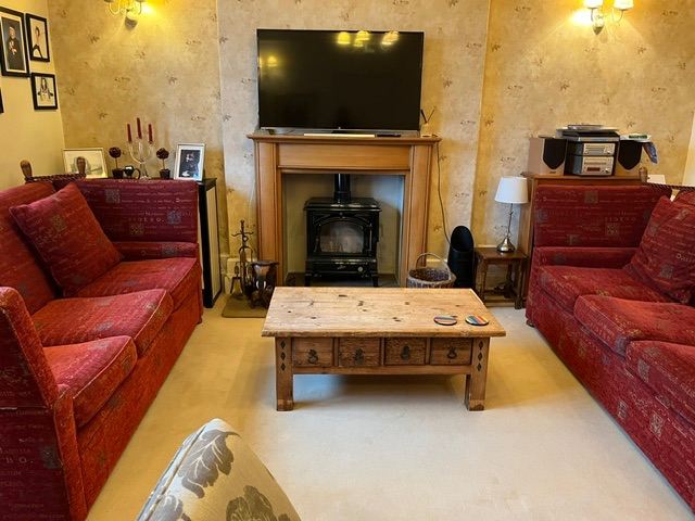 2 Beautiful Large 3 Seat Knowle Sofas