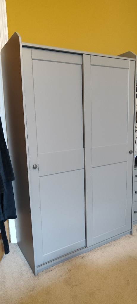 2 IKEA HAUGA wardrobes for sale