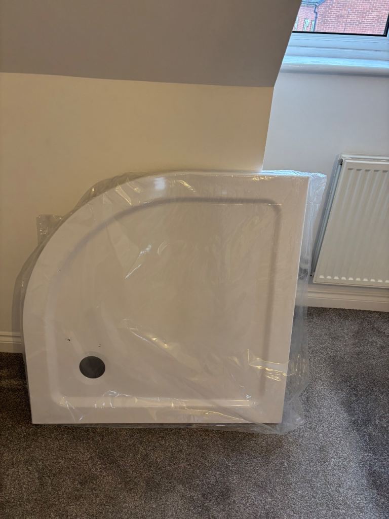 900x900 quadrant shower tray