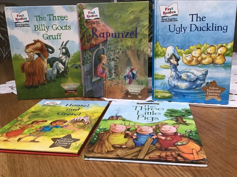 5 Hard back M&S first reader books …sold as bundle excellent condition 
