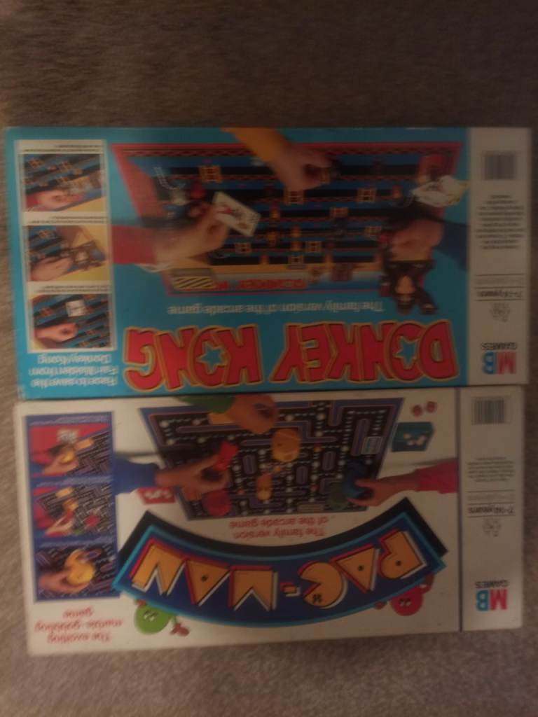 image for Donkey Kong & Pacman 80's retro classic board game bundle 