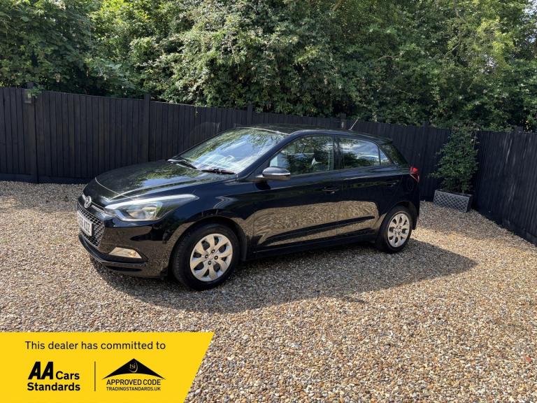 HYUNDAI I20 1.2 I20 S AIR 1.2 75PS Black Manual Petrol 2016