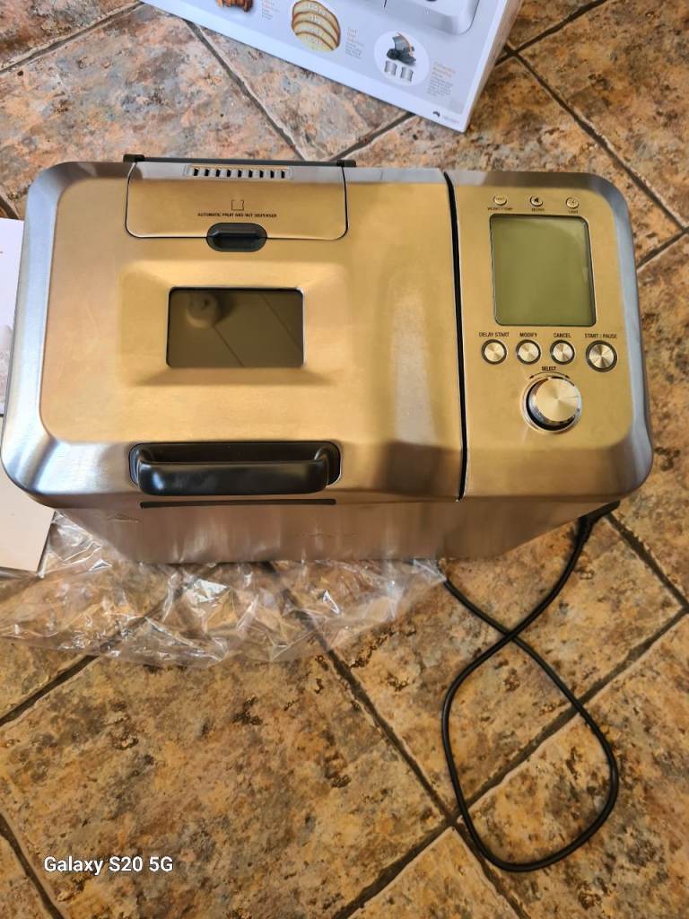 Sage bread making machine 
