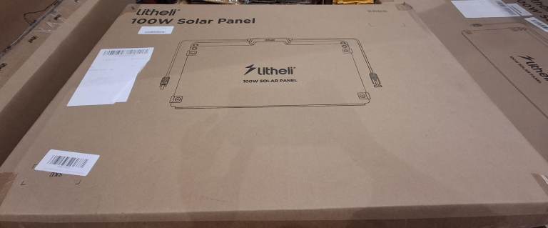 Litheli 100W Solar Panel – Brand New in Box
