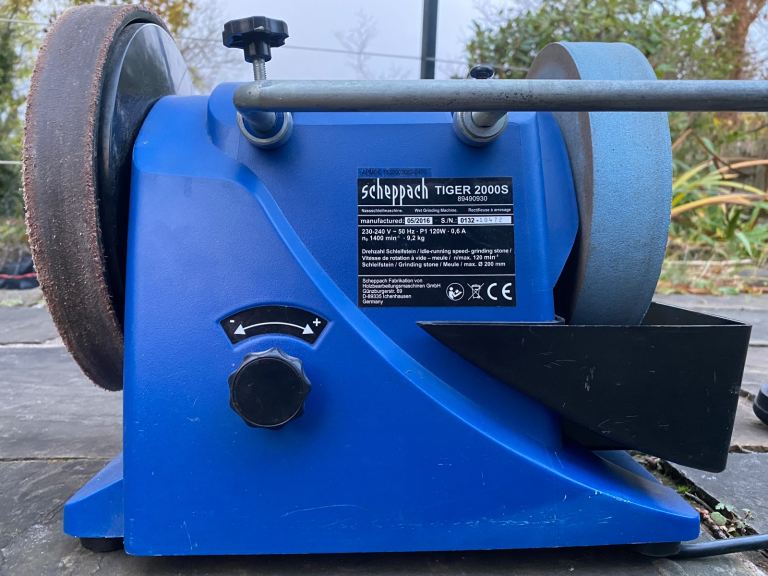 Scheppach Tiger Sharpening System with Tormek Jigs