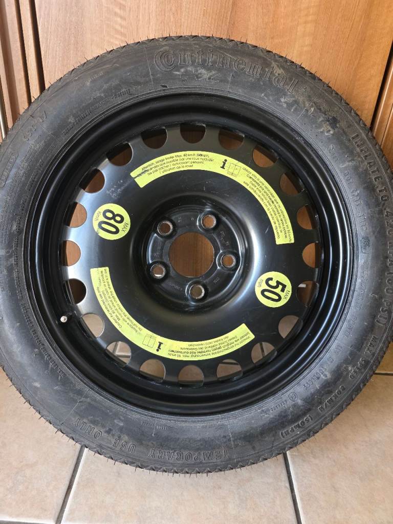 Mercedes-Benz E-220 Spare Wheel and Tyre Continental  T 155/70/R 17 Barely Use