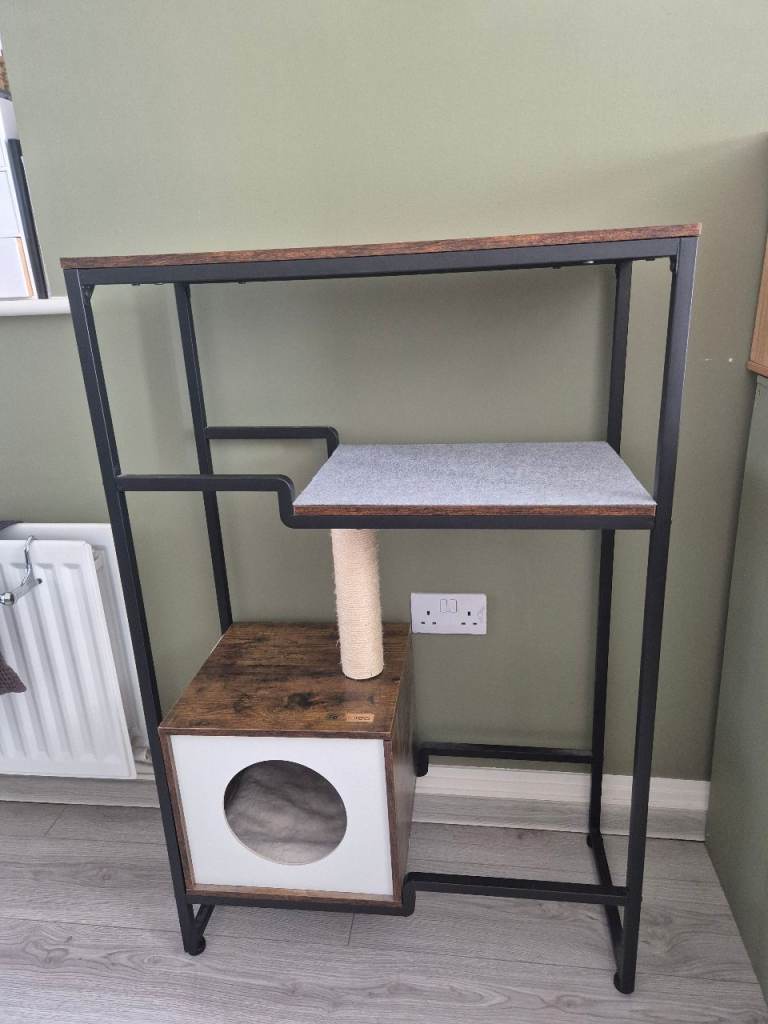 FEANDREA 114cm Cat Tree Shelving Unit