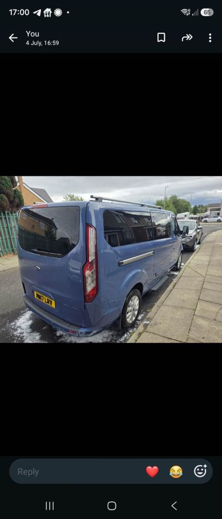 Ford, TOURNEO CUSTOM, MPV, 2017, Manual, 1996 (cc), 5 doors
