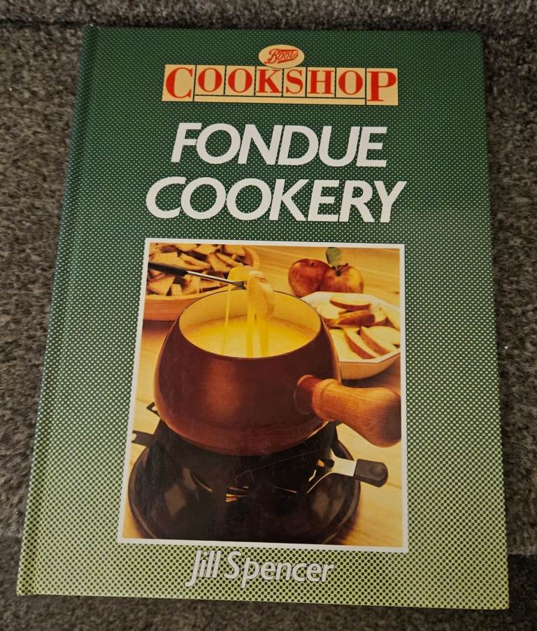 Boots Cookshop 'Fondue Cookery' Hardback Book 