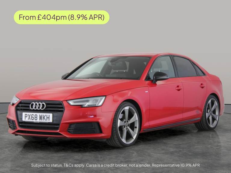 2018 Audi A4 1.4T FSI Black Edition 4dr SALOON PETROL Manual