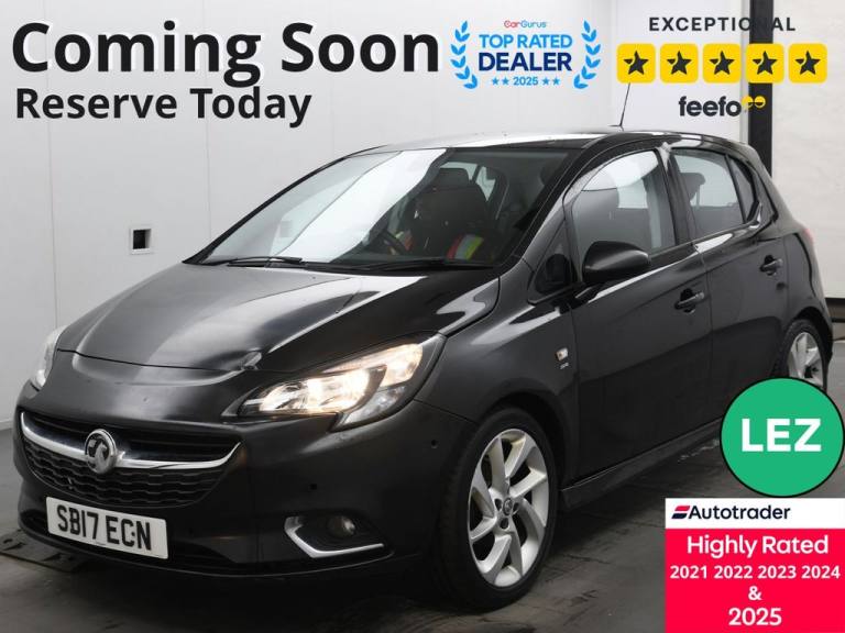 2017 Vauxhall Corsa 1.4i ecoFLEX SRi VX Line Hatchback 5dr Petrol Manual Euro 6 (90 ps) Hatchback...